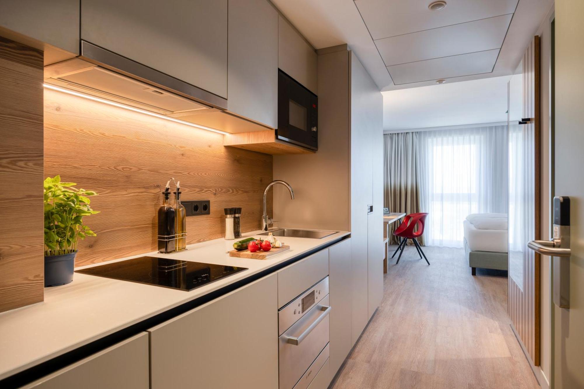 Citadines Danube Vienna Lejlighedshotel Værelse billede